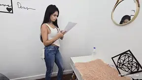 Latina actress Mirela Facesitting Boy's Face