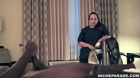 NICHE PARADE - Hotel Maid Watching Me Jerk Off