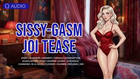 A Sissy-gasm JOI Tease For My Cuck | Countdown, Chastity, Locked In Chastity, Cucked
