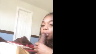 beauty african teenie sucks mature ebony dick