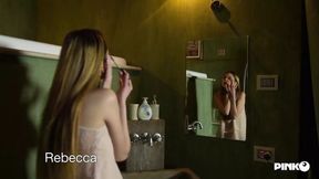 Rebecca Volpetti's curvaceous booty is ravaged by an enormous, unbridled dick&#x1F32D;