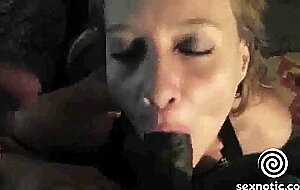 Interracial BJ: Amateur's Yes, Master!
