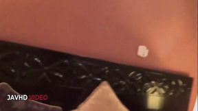 Pregnant teen gets a naughty massage leading to wild sex action