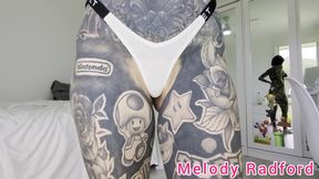 Pink Micro Bikini with Chain Try on Haul Melody Radford Onlyfans