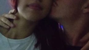 Girl fucks her stepbrother while her boyfriend is at work