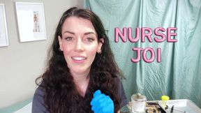 POV Nurse JOI Ball draining