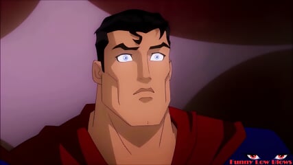 Supergirl Anime BALLBUSTING STOMP & NUT PUNCH Superman ball busted