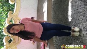 Johntronx - Curvy Asian Girl Shakes Like a Jelly While I Fuck Her Hard