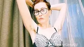 Stepaunt With Glasses And Fishnet Tights Is Flirting With You