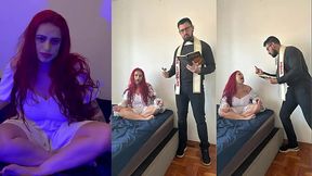 7 NOITES DE TERR0R - O Ex0rc!sta - Facefucking hardcore e piroca grossa no cuzinho COMPLETO