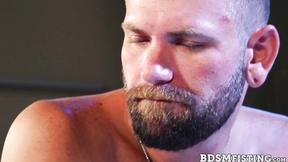 ”Sherman Maus uses both of his fists together to penetrate Josh Mikael”