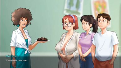 Milf Ross Gets Her Quest Fulfilled in Summertime Saga