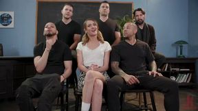 Dirty Pig Whore: Teacher Oinks For Cock, Stuffed Airtight With Zoe Sparx