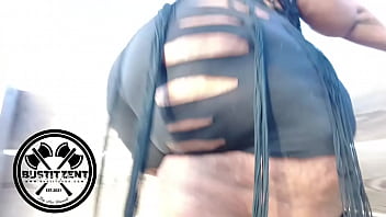 Fat monster ass 89inches at beach