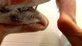 Adorable boy goes nuts with pleasure