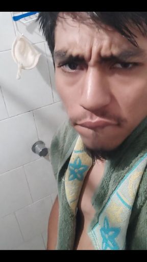 Before Showering
