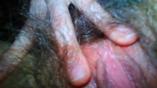 Hirsute Hairy Solo ManyVids Onlyfans PAWG PinkMoonLust Smells Own Hairiest Pussy Touches Labia Lips