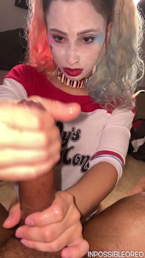 Slim Thick Harley Quinn Teen Takes Dick (Cosplay) (4K)   Clip 1
