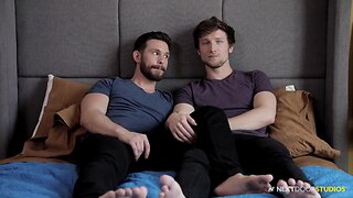 Nextdoorbuddies handsome fuck sesh with these 2-sexy