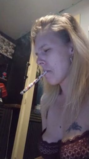 Smoking 🚬 before playtime more at #onlyfans.