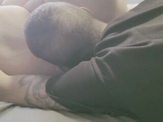 Princess cums twice from her fresh toy. Dad helps.