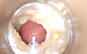 Camera 4K in Anal Cervix POV, Tiny Cucked by Giant ''couple'', Cum in Anal and Creampie - Asmr