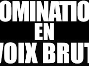 DOMINATION VERBALE BRUT - NOUVEAU 2021 - français amateur