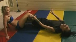 Teaching my Brother a Pro Wrestling Lesson! - Amber O'Neal vs Ashe