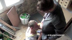 rod fucked by xxl dildo with the seller