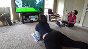 Ann and Raven ignore you to play on their switch instead 1080 x 1920p P2 MP4