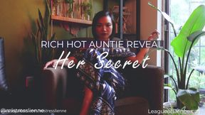 Rich Hot Step-Auntie Reveal Her Secret