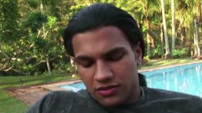 Sexy Latino Straight Fucked His Gay Friend Outdoor