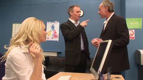 Sexy blonde for big hard cocks