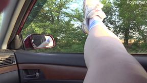 Mistress with a huge dick milks your virgin mouth