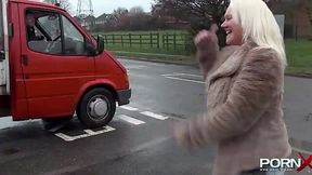 Mature Blonde Public Peeing Pleasure