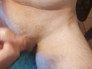 How needs lube if you got piss ?! - Squirting cum explosion from my big dong