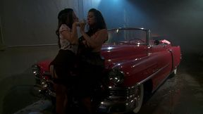 celeste star and lindsey mckenzie fuck on the roof of a vintage car