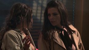 celeste star and lindsey mckenzie fuck on the roof of a vintage car