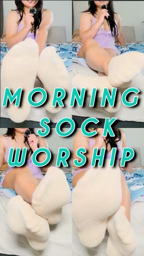MORNING SOCK WORSHIP