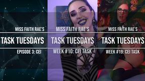 CEI AUDIO TASK BUNDLE #1 - 50% Off Three Deliciously Creative JOI Cum Eating Tasks by Miss Faith Rae with Sub Instructions and Orgasm Encouragement - MP3
