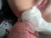 [Amateur] Intense piston sex in various positions in the car
