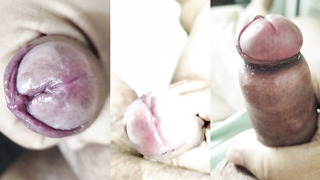 The joy and getting off with my puny rod with phimosis and the getting off of my teenfriend who ejaculations deliciously in her mouth-watering vulva and boobs - (1)