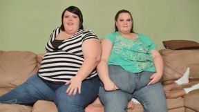 Jenny Smashes His Face With Her Huge Ass In Tight Jeans featuring Tiffany *WMV*