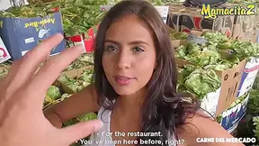 Smoking Hot Latina Teen 18+ Gets Oiled Up