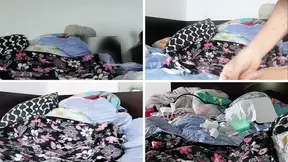 Sexy amateur wife fingering her pussy until orgasm