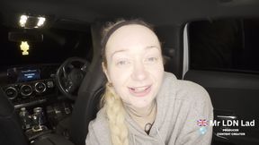 Passionate Car Blowjob Sophia May Interview Girl Takes Me Dogging UK
