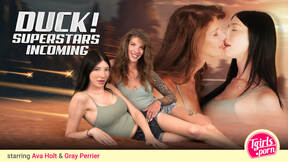 TGIRLS PORN - Duck! Superstars Incoming