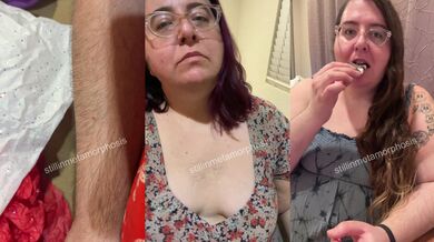 (SFW) Hairy BBW w/ huge ass & small tits - assorted SFW slice of life clips [Full on OF]