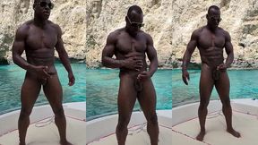 playing with my dick outside in greece !
