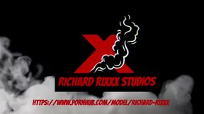 Richard RiXXX stroking big dick shoots huge load